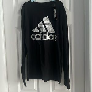 Adidas Long sleeve logo t-shirt